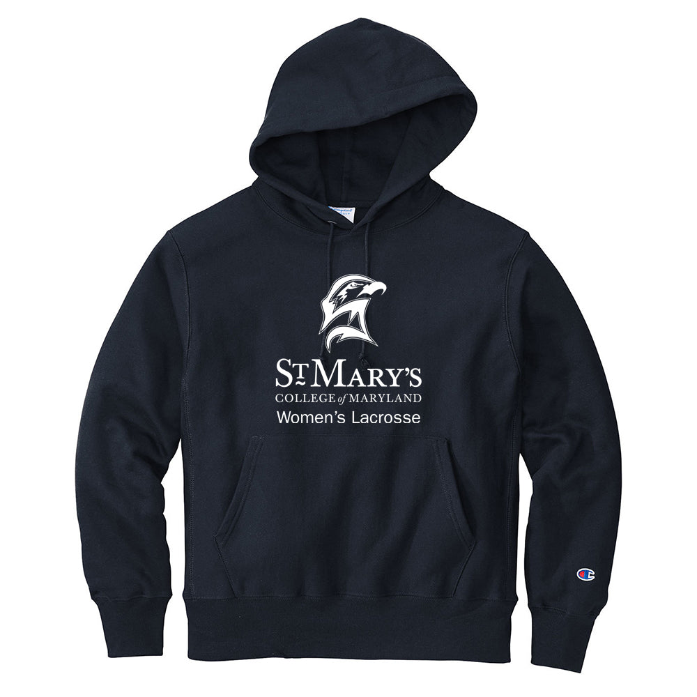 SMCM Women's Lacrosse Champion® Reverse Weave® Hooded Sweatshirt