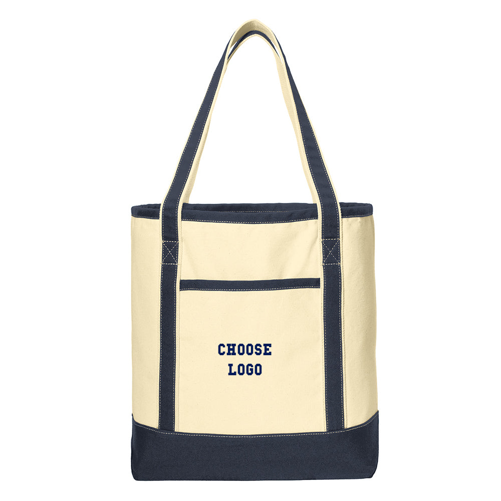 Colgan Field Hockey Port Authority® Large Cotton Canvas Tote