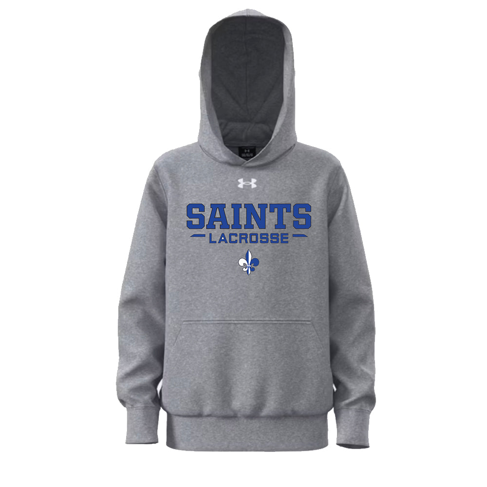 Saints Lacrosse Under Armour Team Icon Fleece Hoodie (Youth)