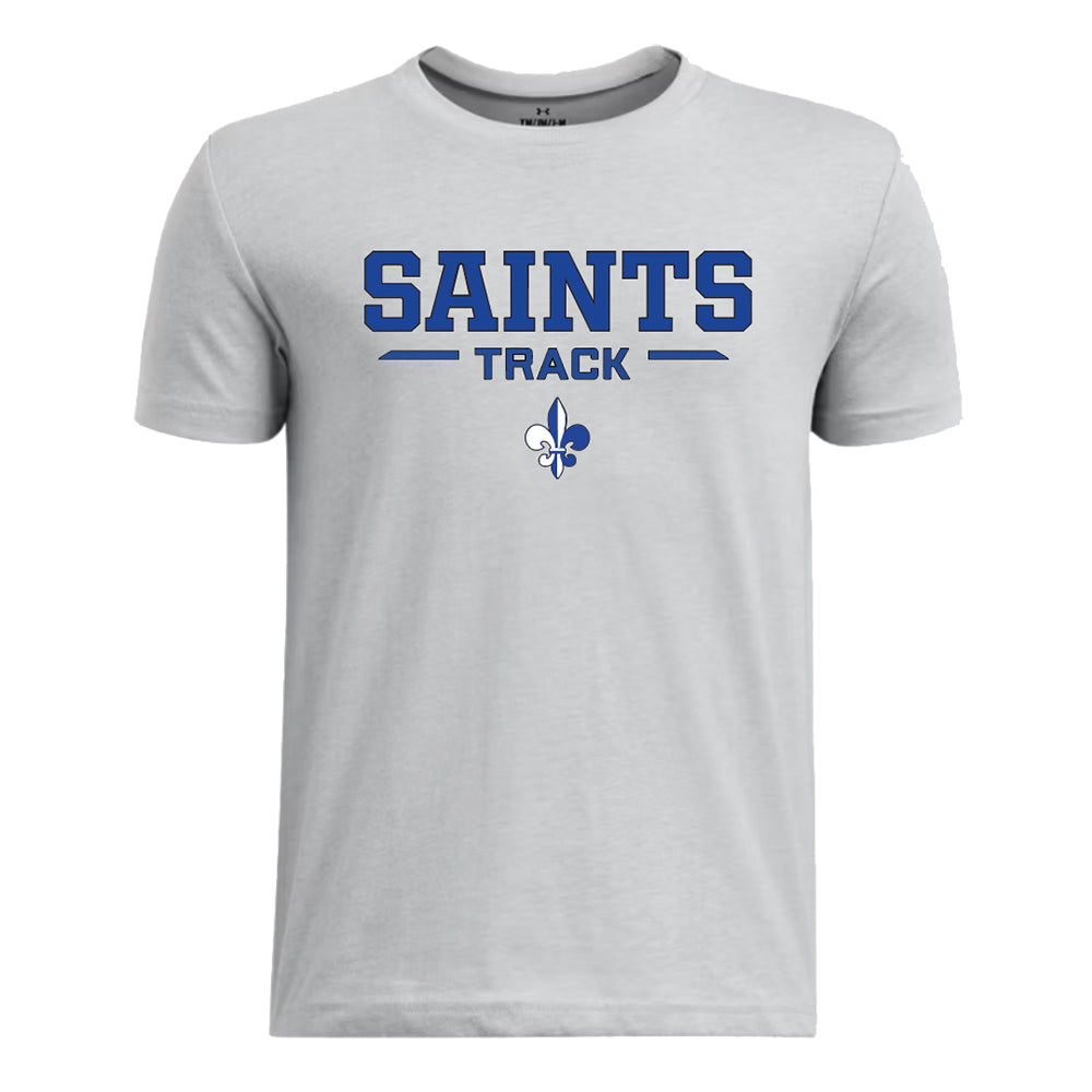 Saints Track Under Armour Athletics T-Shirt (Adult)