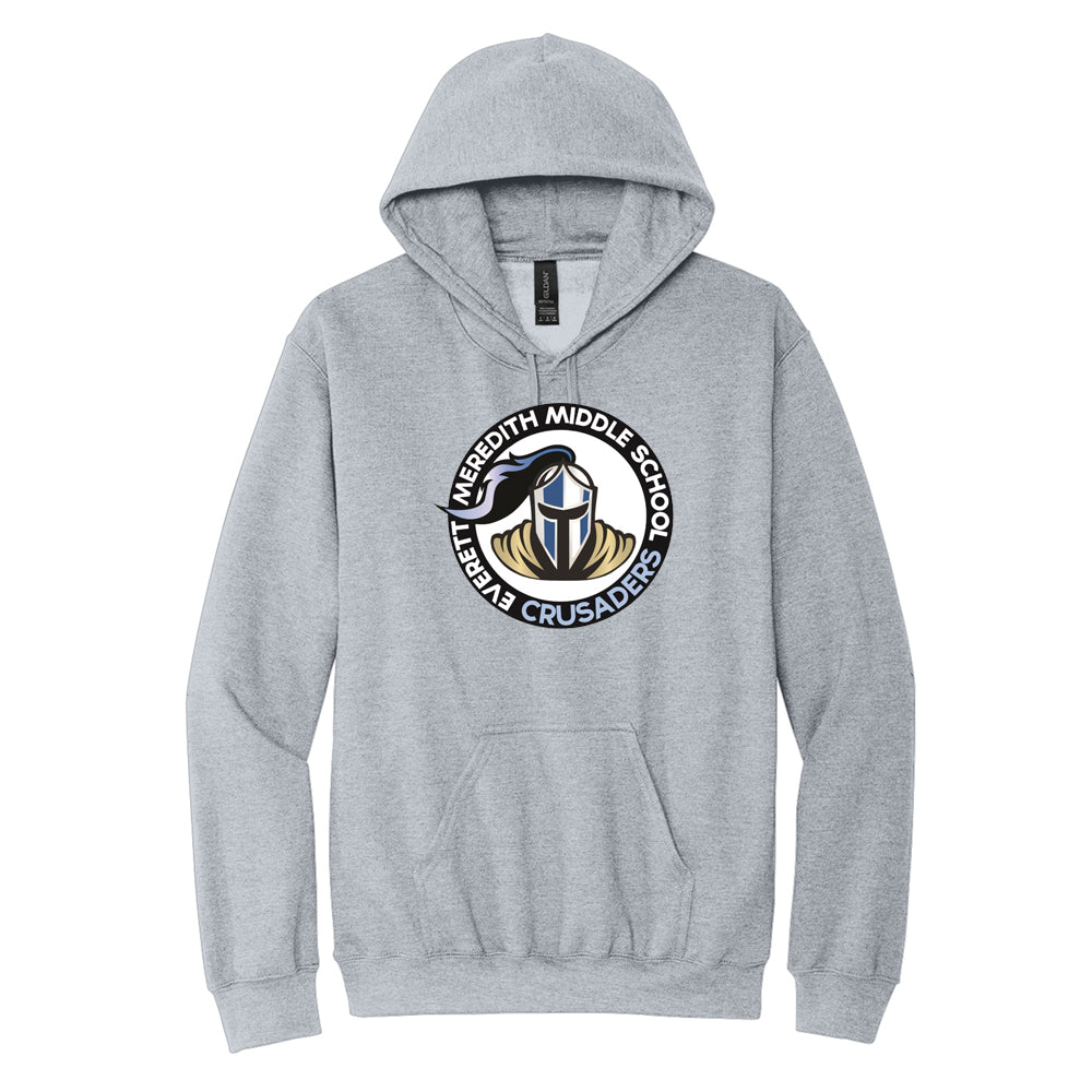 Everett Meredith School Softstyle® Midweight Pullover Hooded Sweatshirt