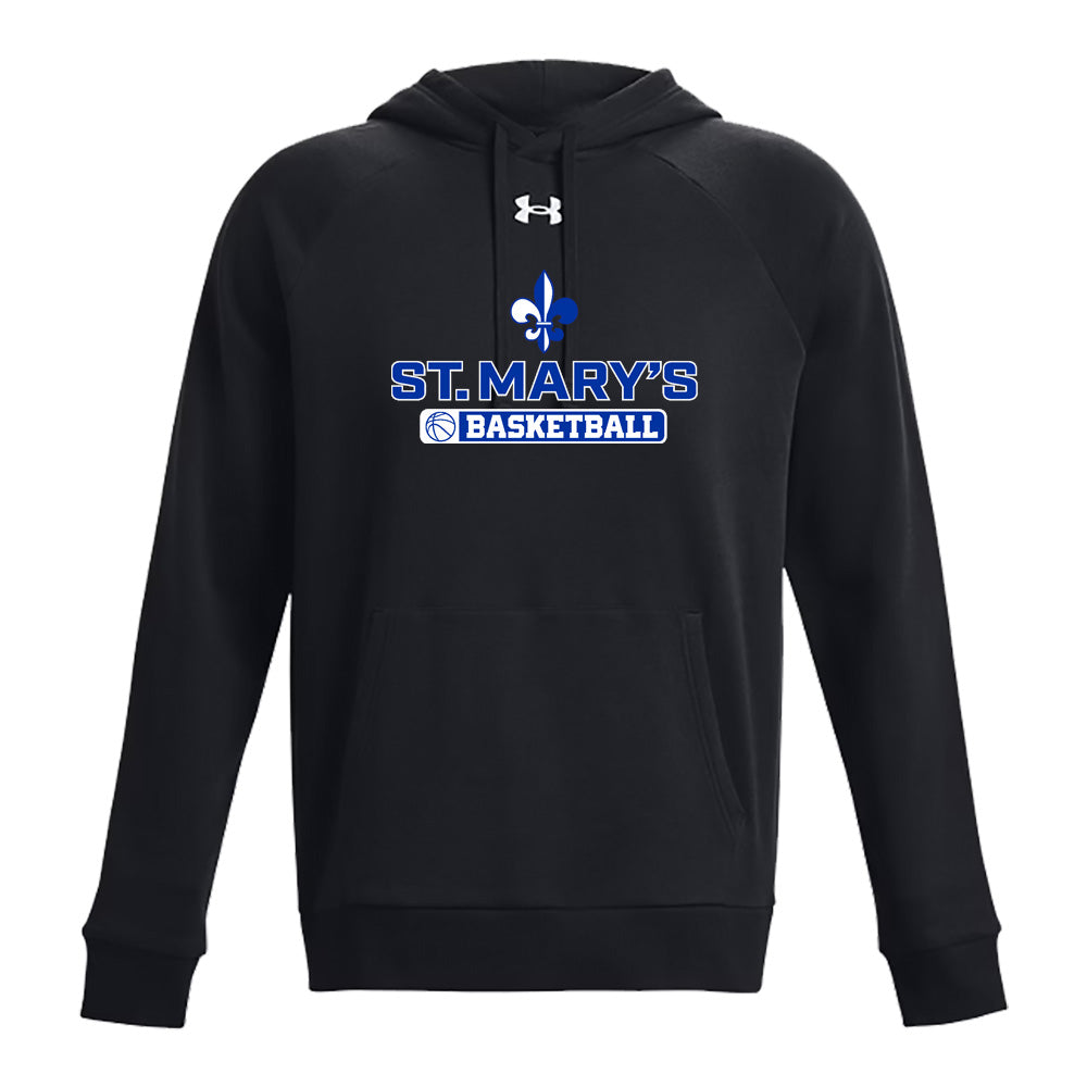 Saints Basketball Men's UA Rival Fleece Hood