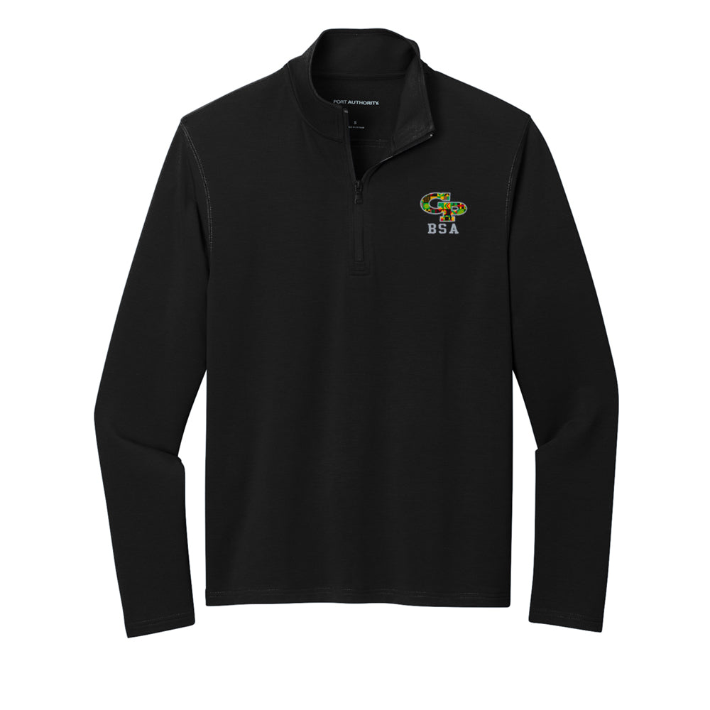 Georgetown Prep BSA Men's Port Authority® Microterry 1/4-Zip Pullover