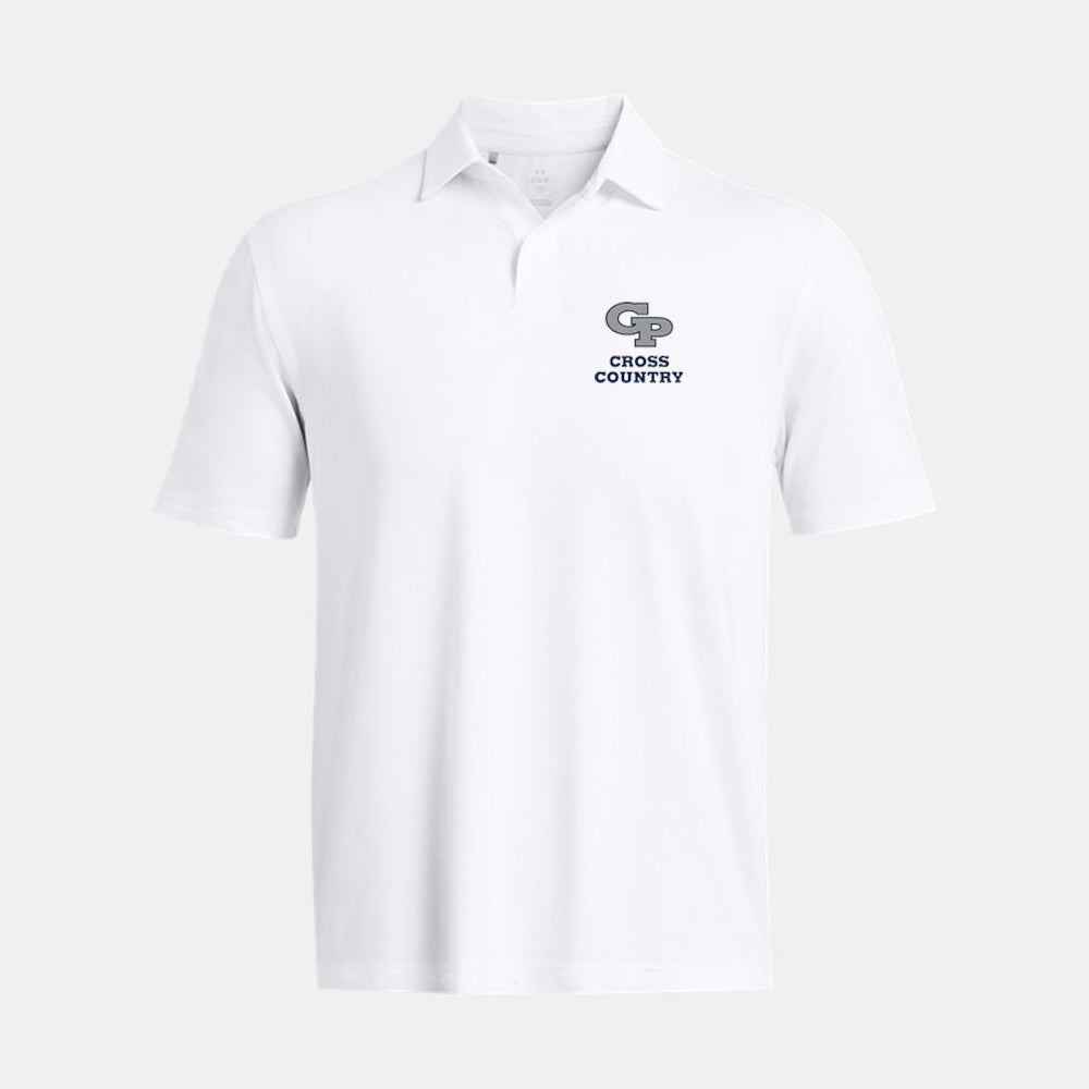 GP Cross Country Men's UA Tee To Green Polo (Navy)