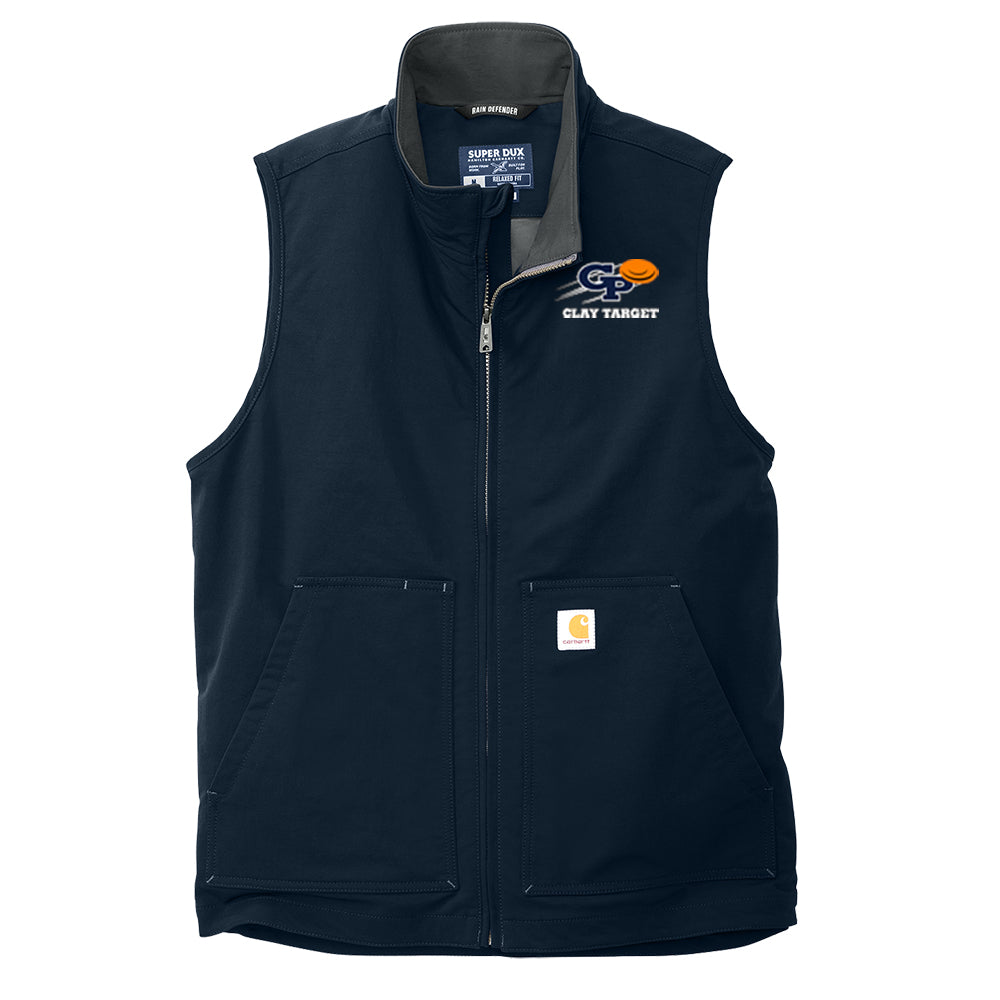 GP Clay Target Carhartt Super Dux Soft Shell Vest MBICustom