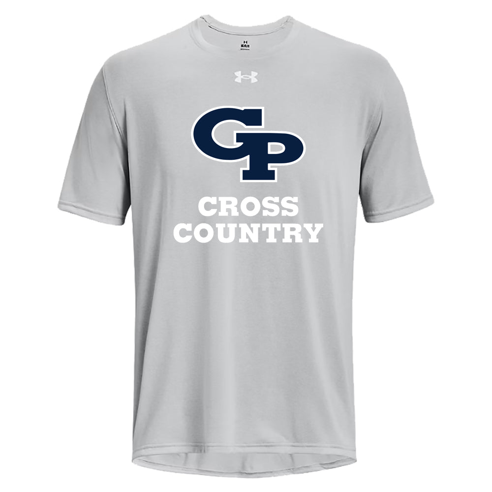 GP Cross Country Men's UA Tech™ Team Short Sleeve (Grey)