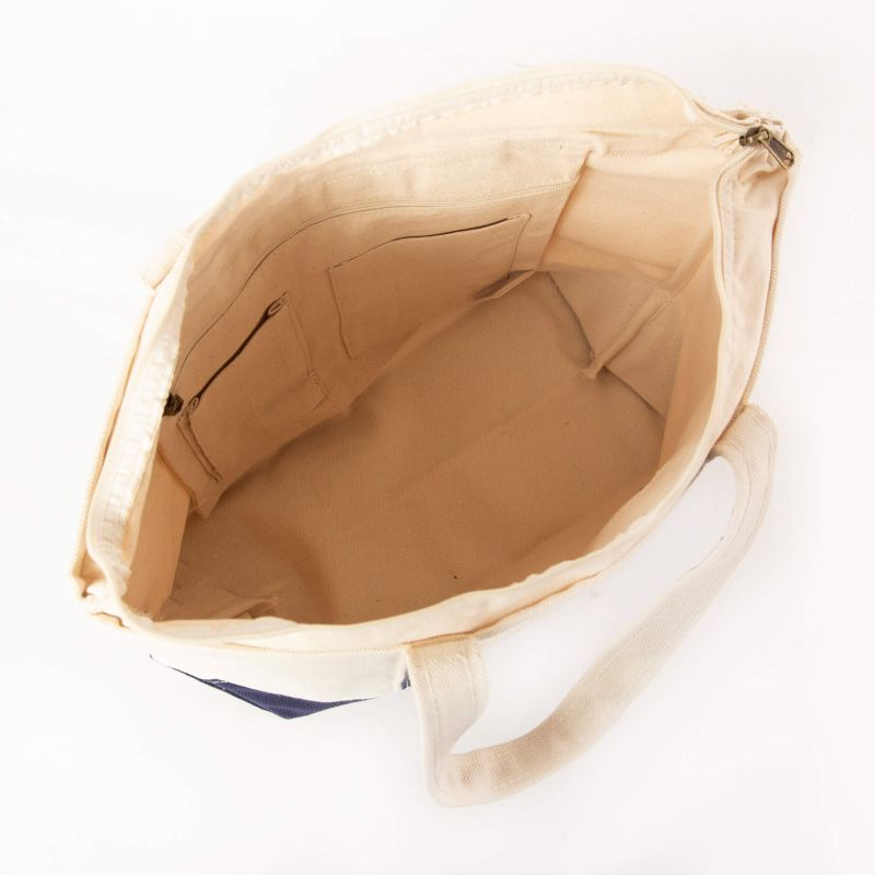 Saints Fleur Large Canvas Tote