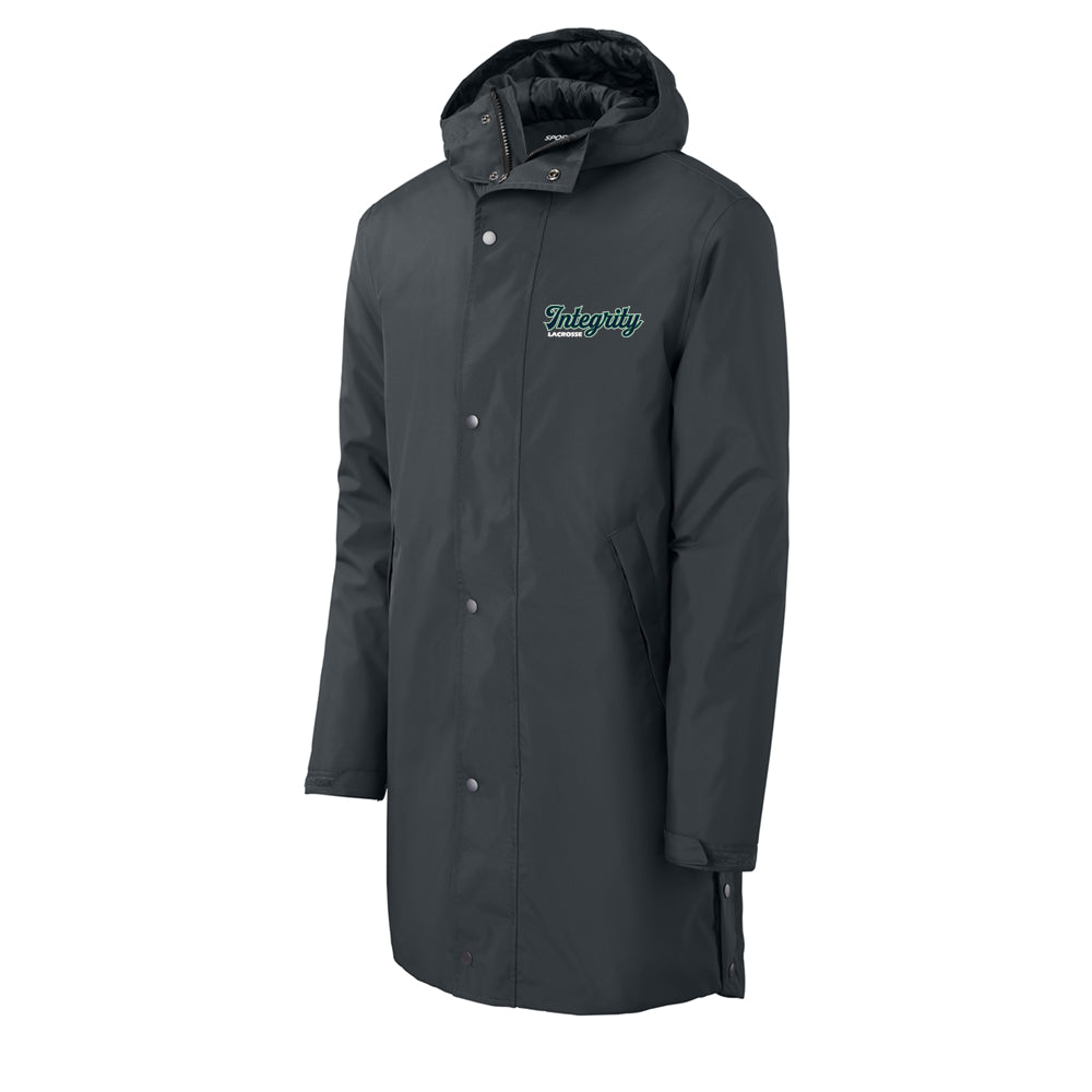 Integrity Sport-Tek® Waterproof Insulated Sideline Parka (Grey)