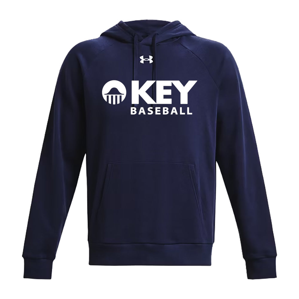 Key School Baseball Under Armour Men's Rival Fleece Hood