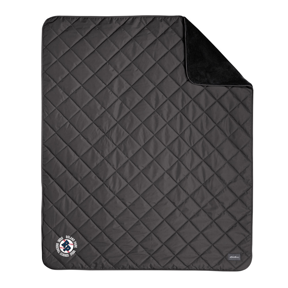 RP Rec Eddie Bauer Quilted Insulated Fleece Blanket