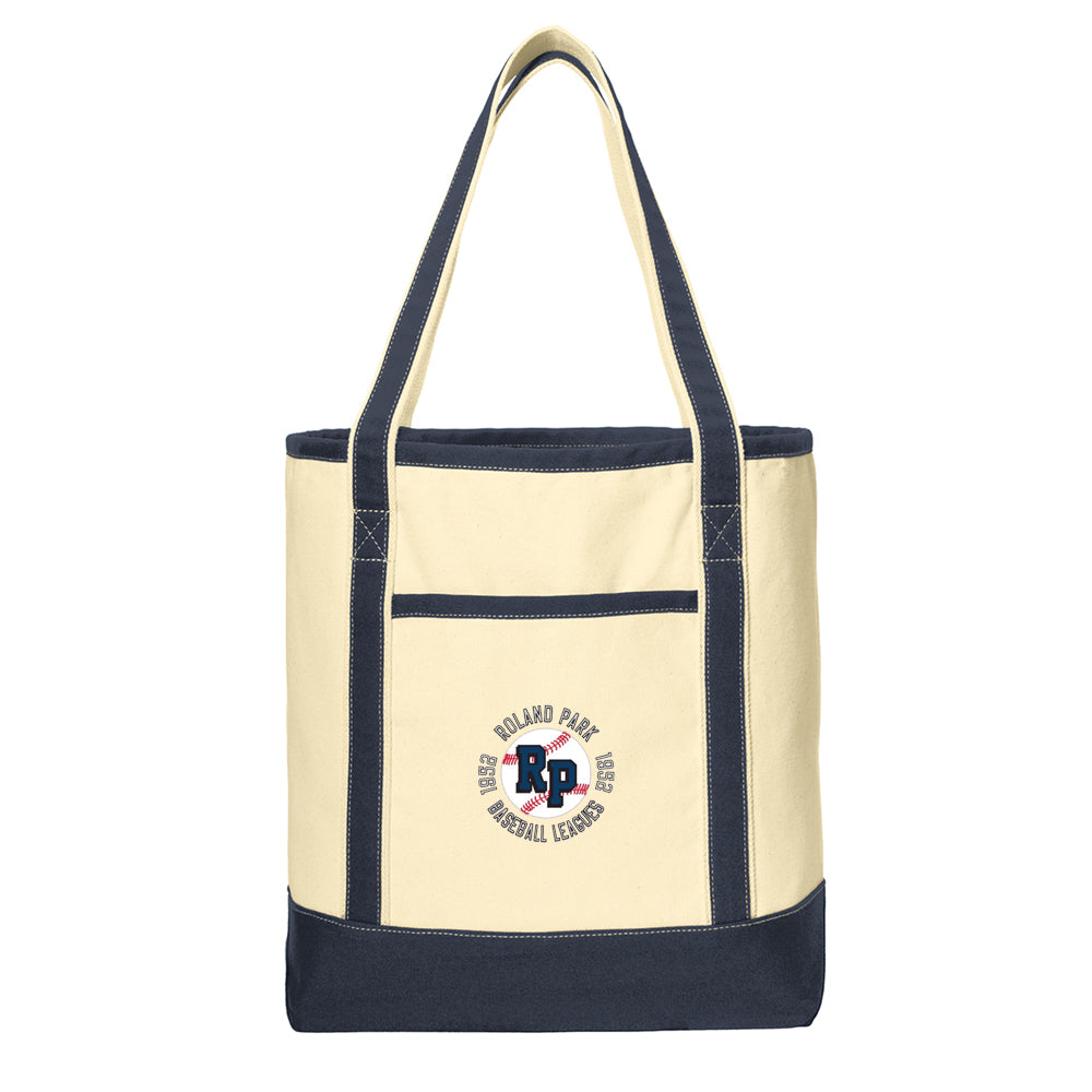 RP Rec Port Authority® Large Cotton Canvas Tote