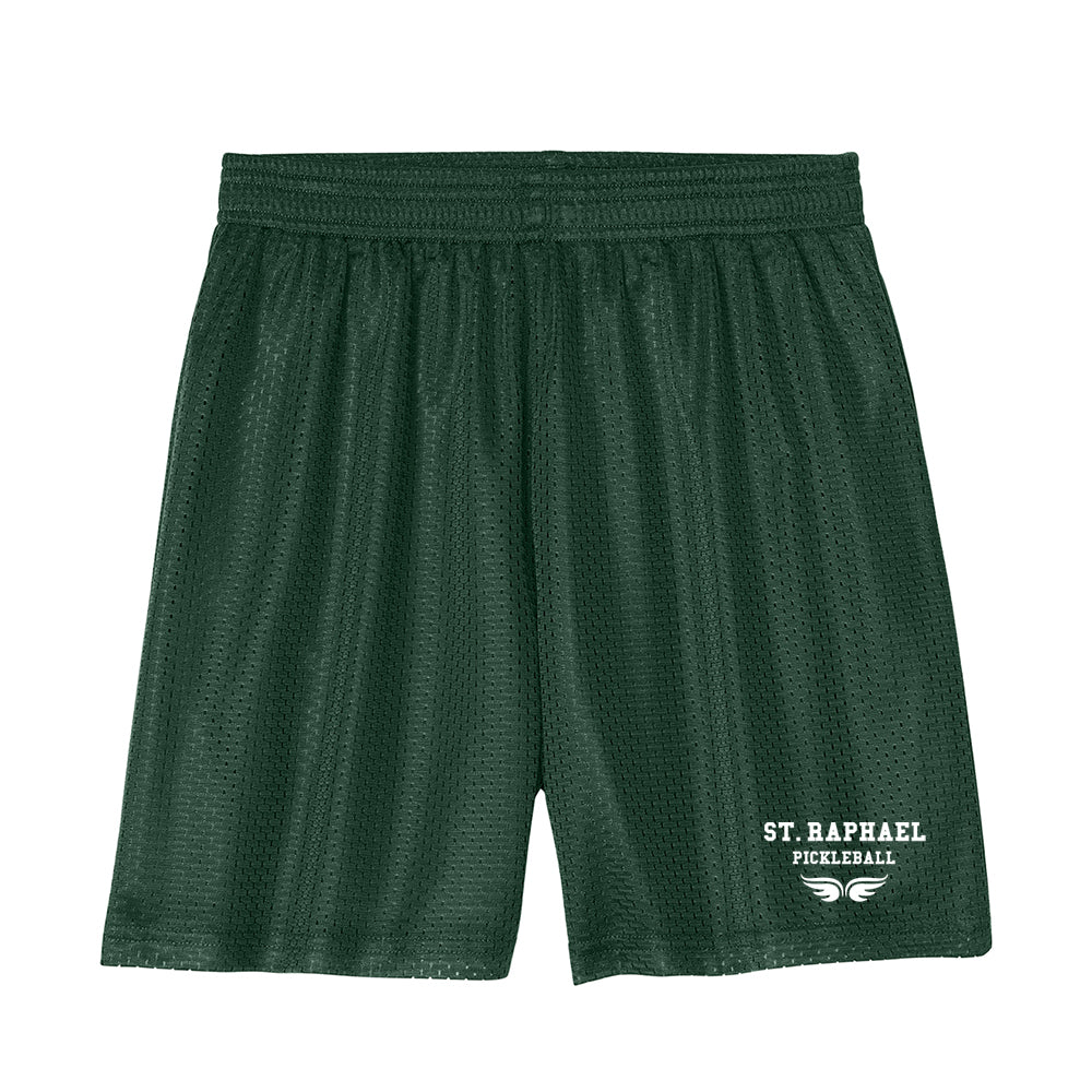 St. Raphael's Pickleball Sport-Tek® Youth PosiCharge® Mesh 5” Short