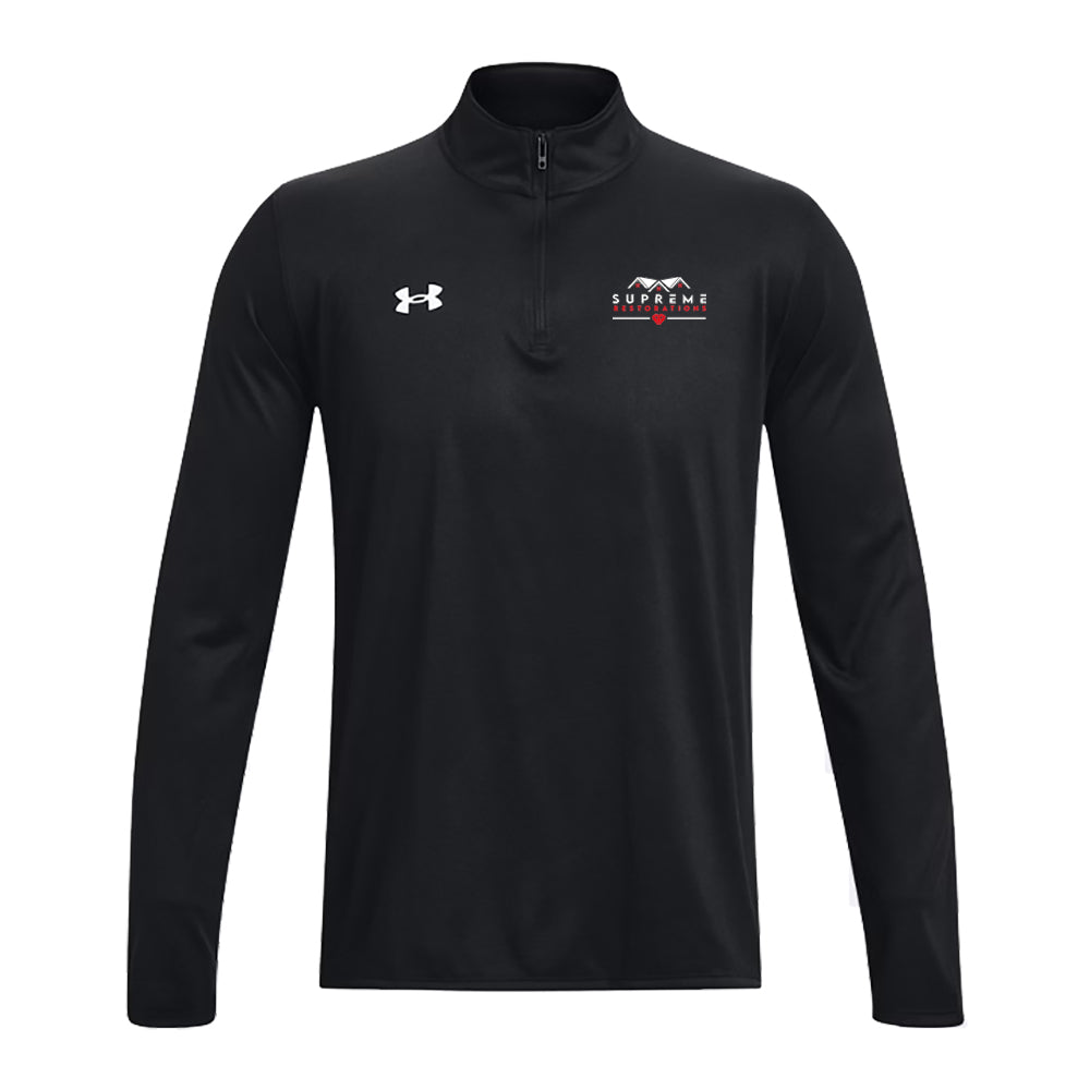 Supreme Restorations Men's UA Tech™ Team ¼ Zip Black