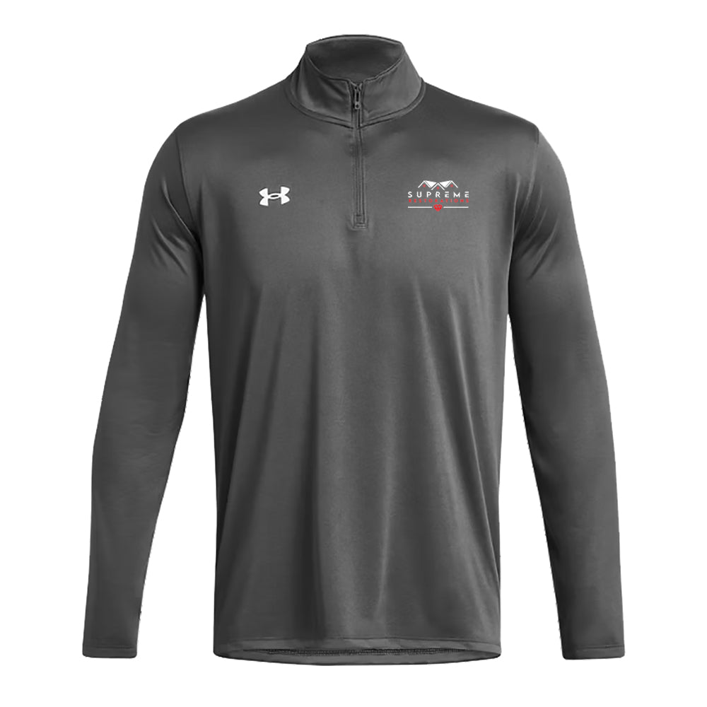 Supreme Restorations Men's UA Tech™ Team ¼ Zip Grey