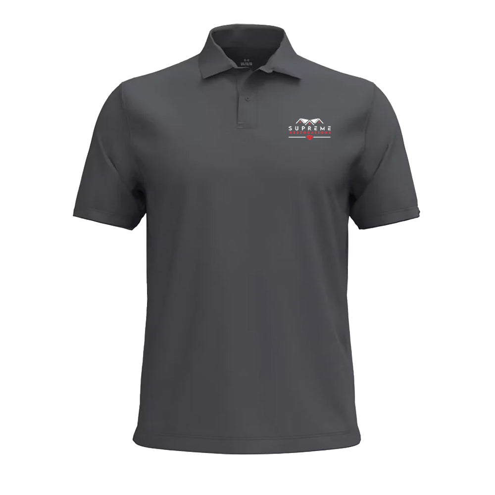 Supreme Restorations UA Tee To Green Men's Polo Grey