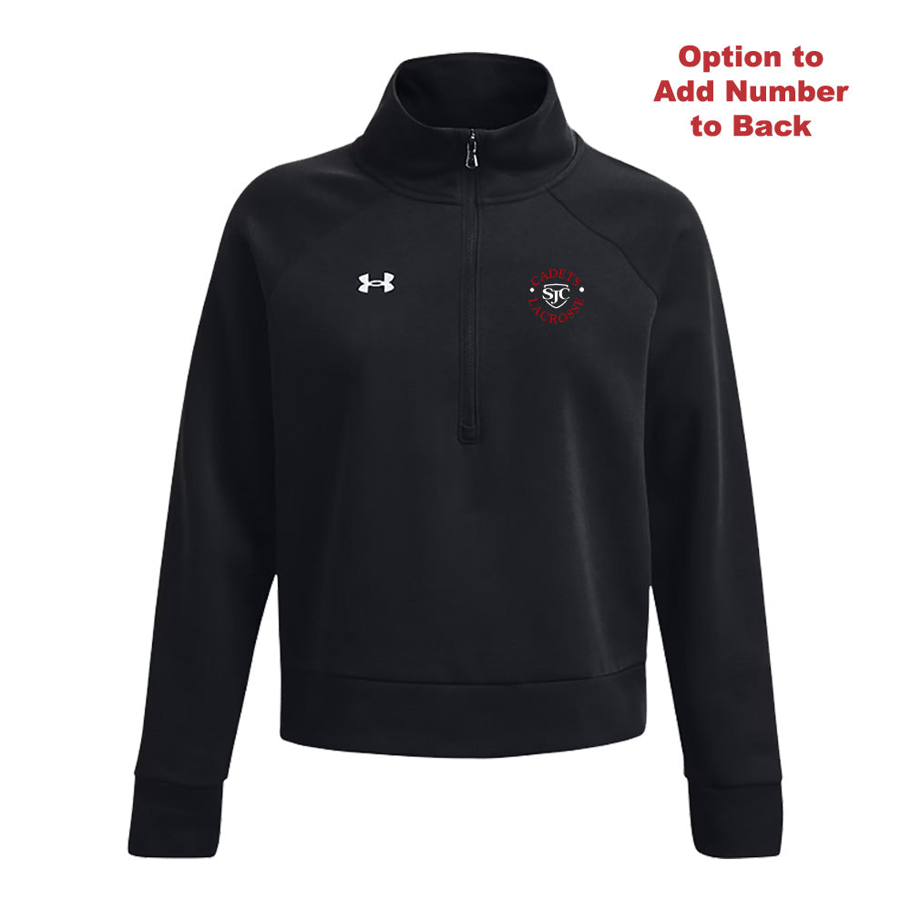 SJC Lacrosse Women's UA Rival Fleece 1/2 Zip