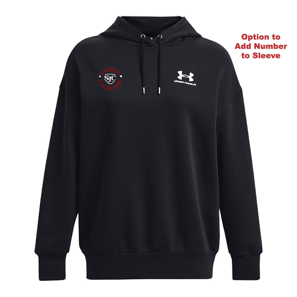 SJC Lacrosse Women's UA Icon Fleece Oversized Hood