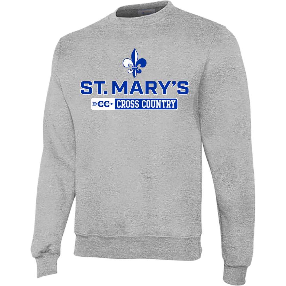 Saints Cross Country Champion Powerblend® Fleece Crew Neck Sweatshirt