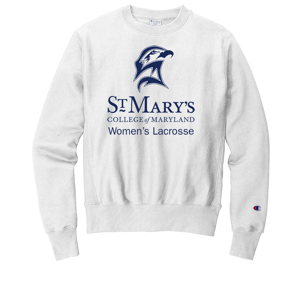 SMCM Women's Lacrosse Champion® Reverse Weave® Crewneck Sweatshirt