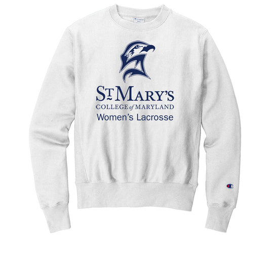 SMCM Women's Lacrosse Champion® Reverse Weave® Crewneck Sweatshirt