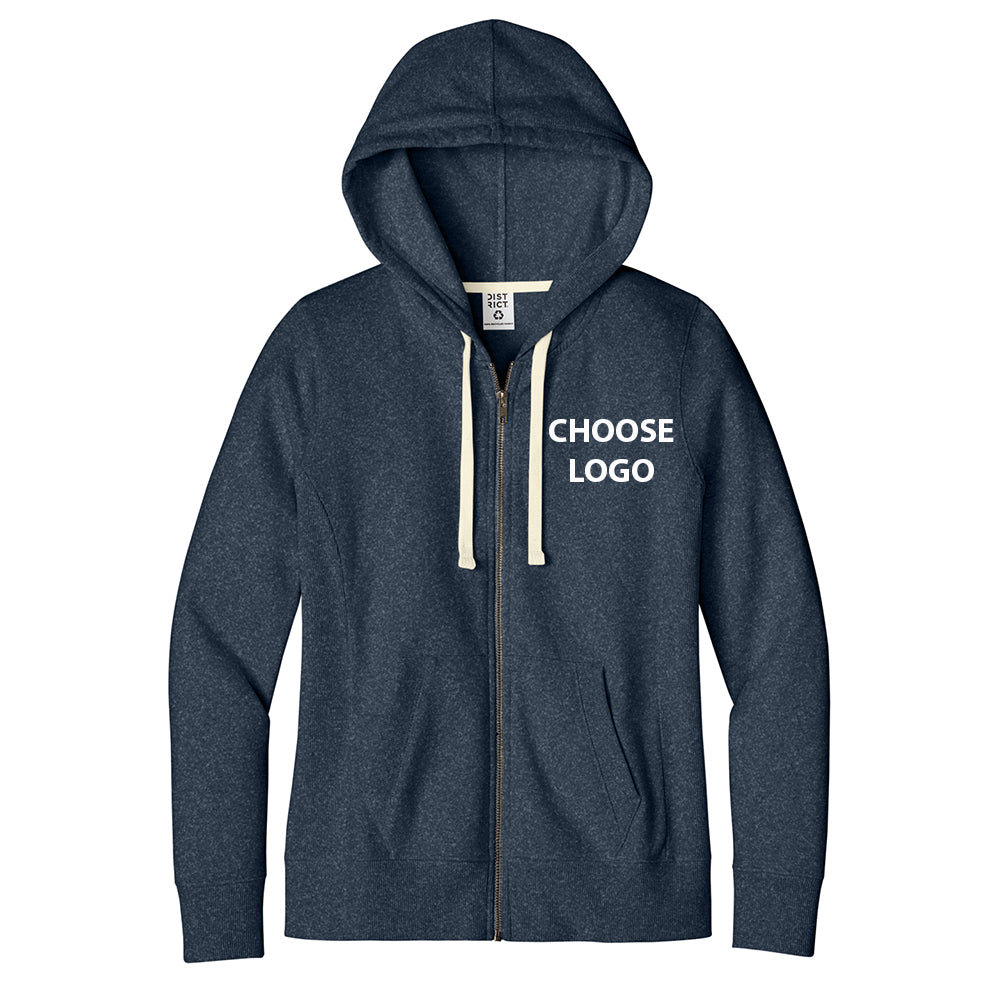 Ind District® Women's Re-Fleece™ Full-Zip Hoodie