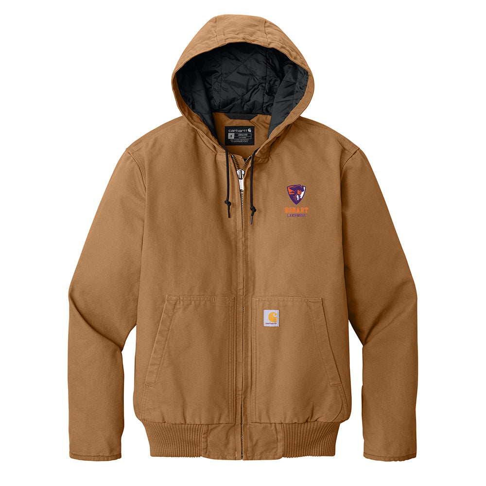 Hobart Lacrosse Carhartt Washed Duck Active Jacket