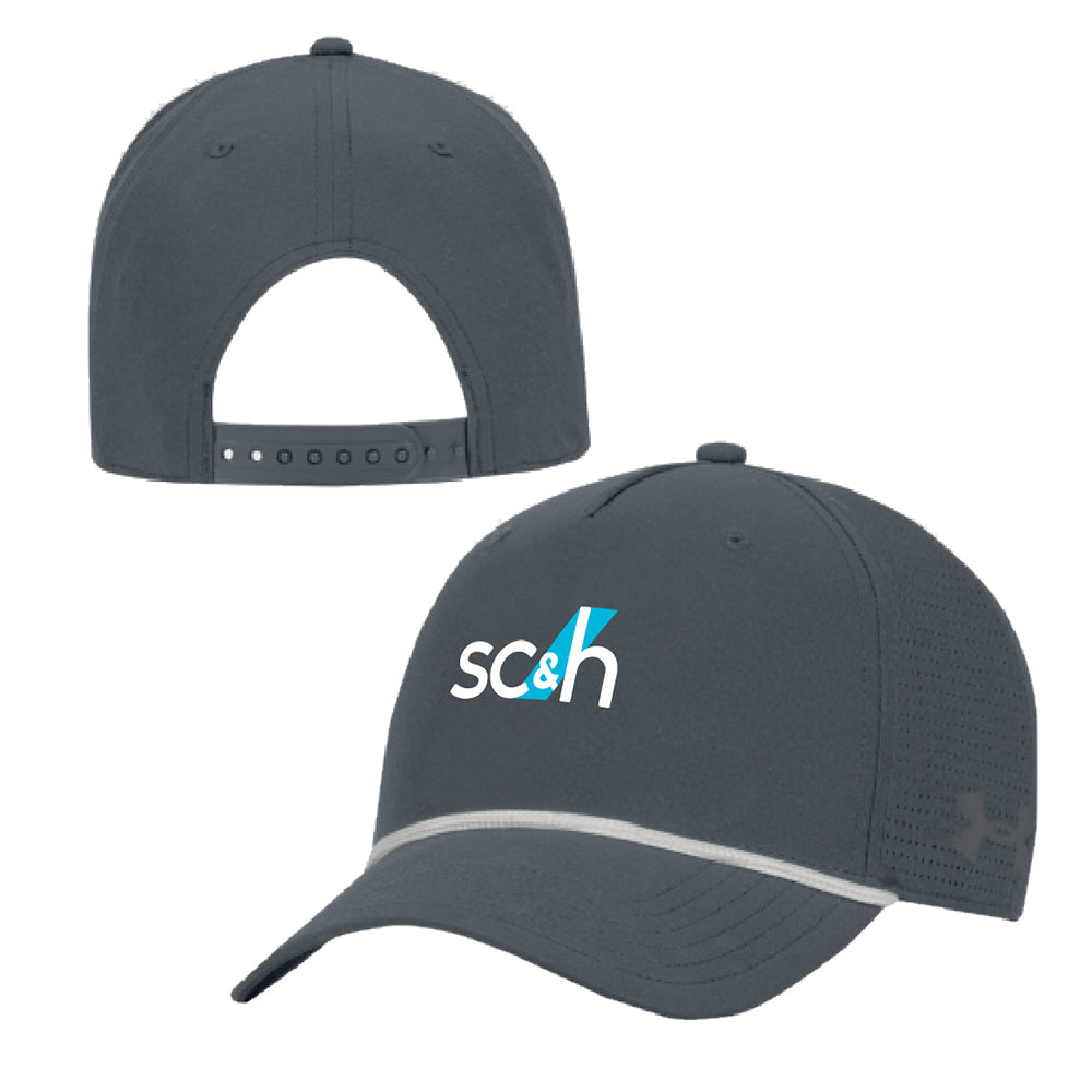 SC&H  Under Armour Driver Snapback (Grey)