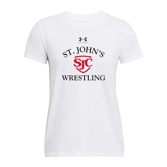 SJC Wrestling Women's UA Rival Core Short Sleeve
