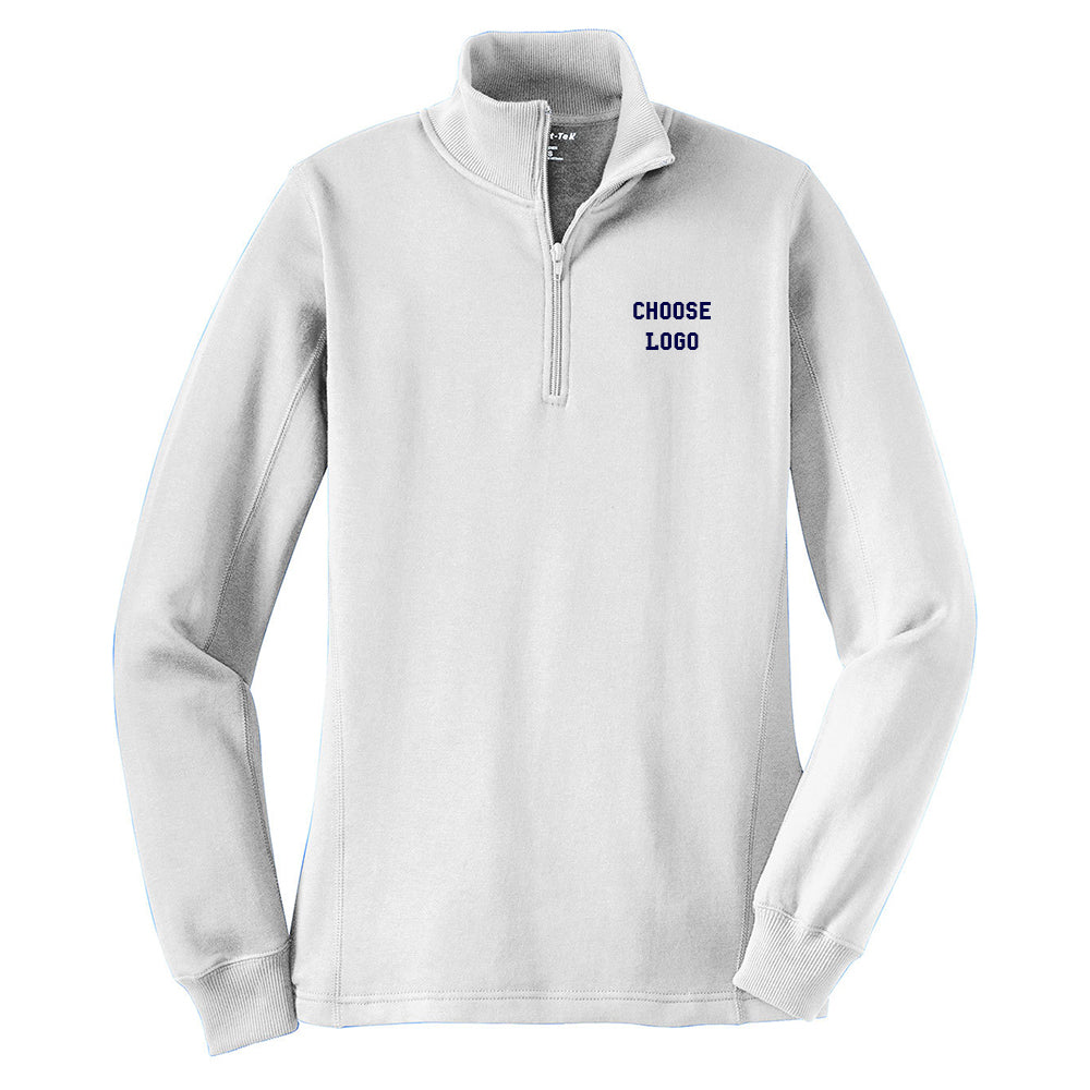 Colgan Field Hockey Sport-Tek® Women's 1/4-Zip Sweatshirt (White)