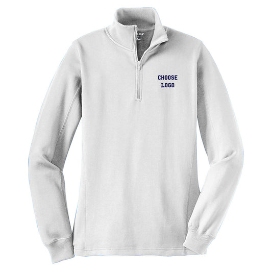 Colgan Field Hockey Sport-Tek® Women's 1/4-Zip Sweatshirt (White)