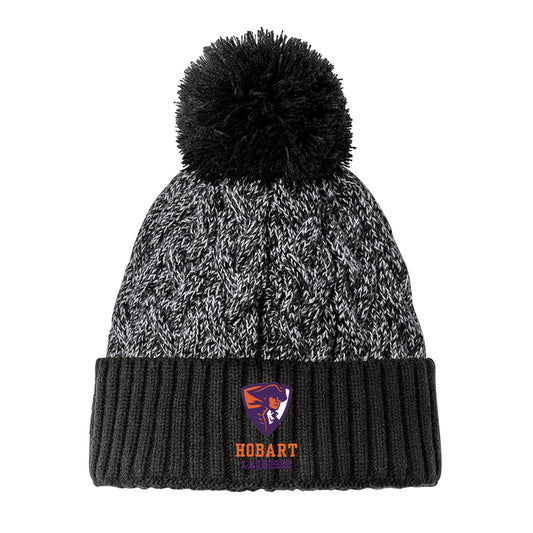 Hobart Lacrosse New Era Pom Beanie