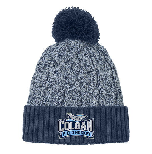 Colgan Field Hockey New Era® Marled Knit Pom Beanie
