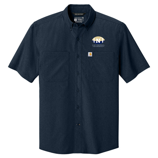 Navy Football Brotherhood Carhartt Force® Sun Defender™ Short Sleeve Shirt