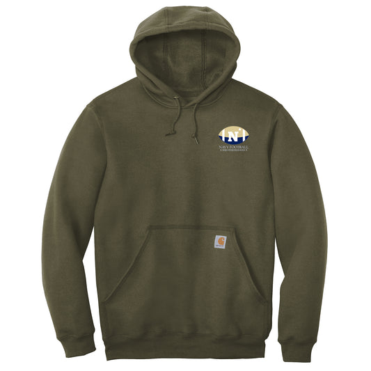 Navy Football Brotherhood Carhartt® Midweight Hooded Sweatshirt
