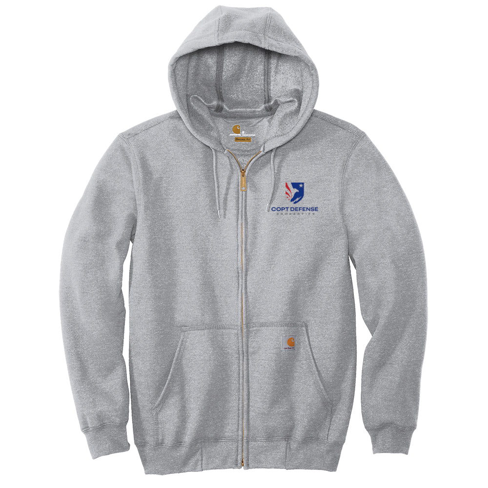 CDP Carhartt ® Midweight Hooded Zip-Front Sweatshirt