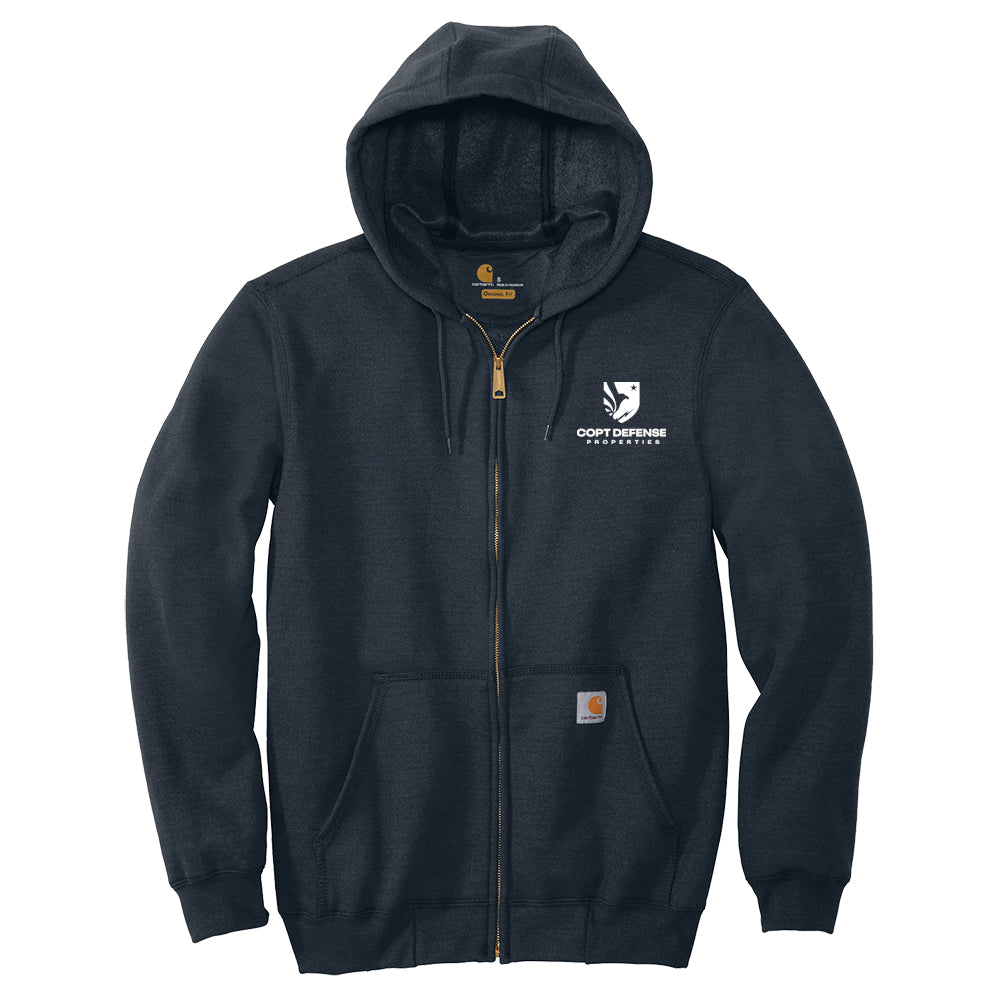 CDP Carhartt ® Midweight Hooded Zip-Front Sweatshirt