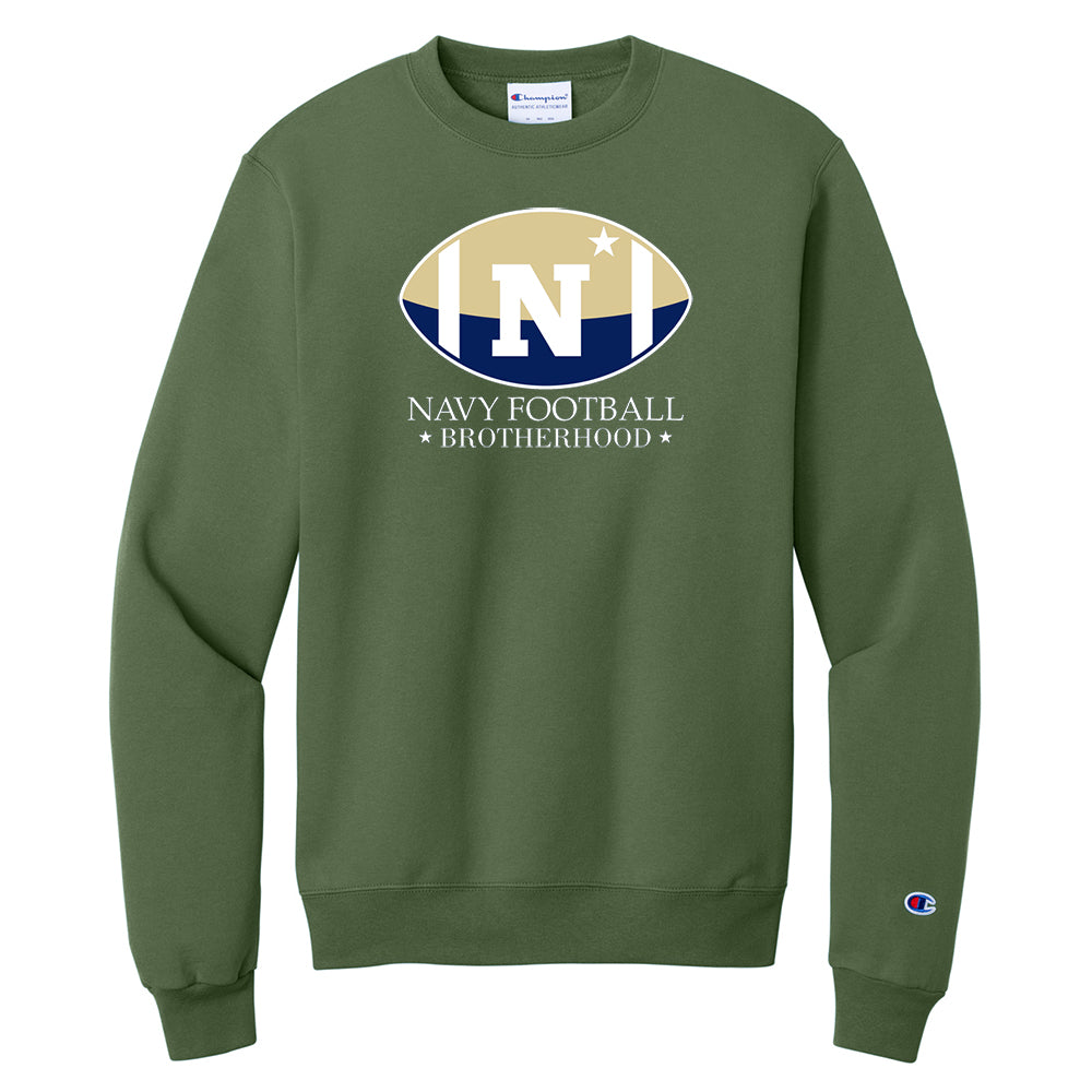 Navy Football Brotherhood Champion® Powerblend® Crewneck Sweatshirt