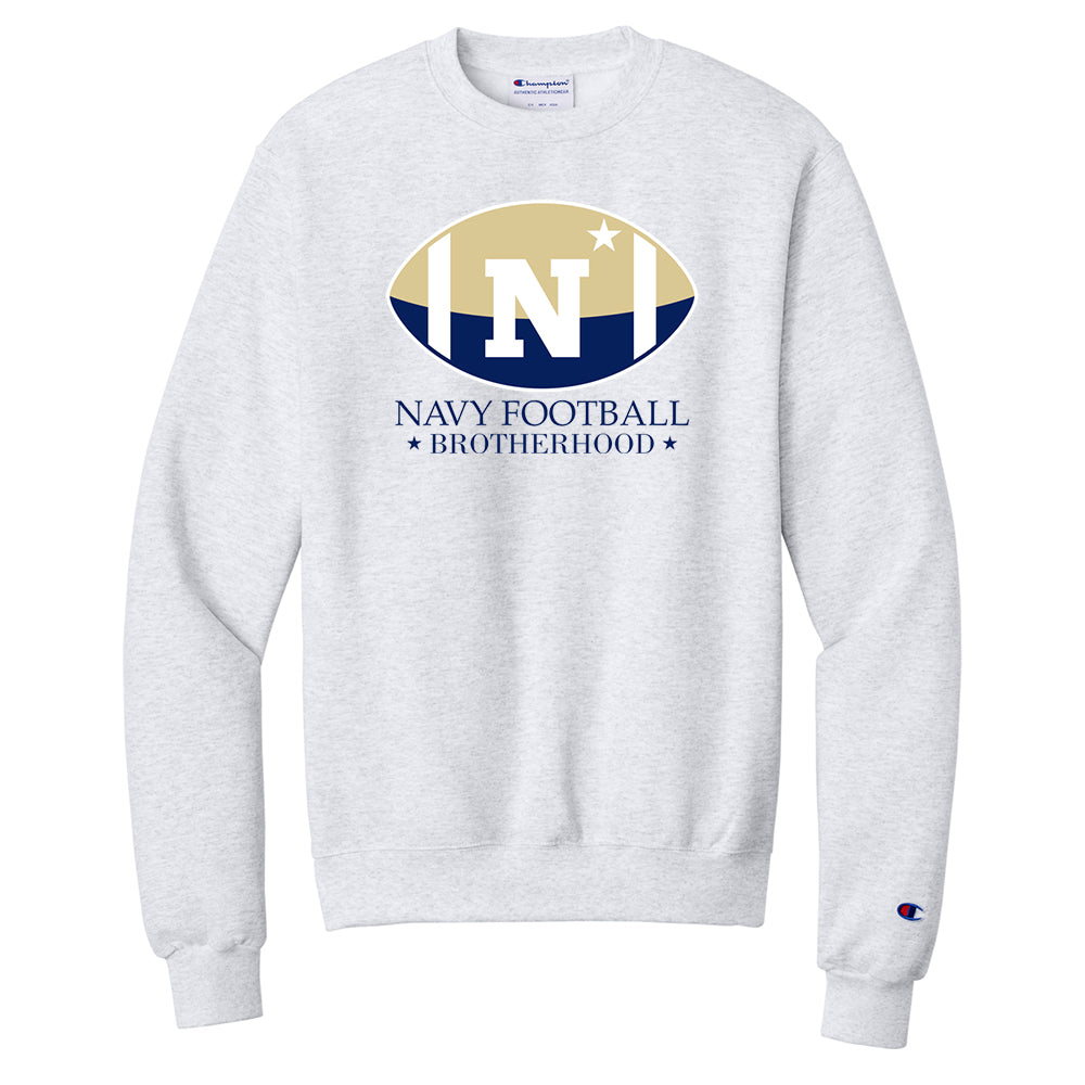 Navy Football Brotherhood Champion® Powerblend® Crewneck Sweatshirt