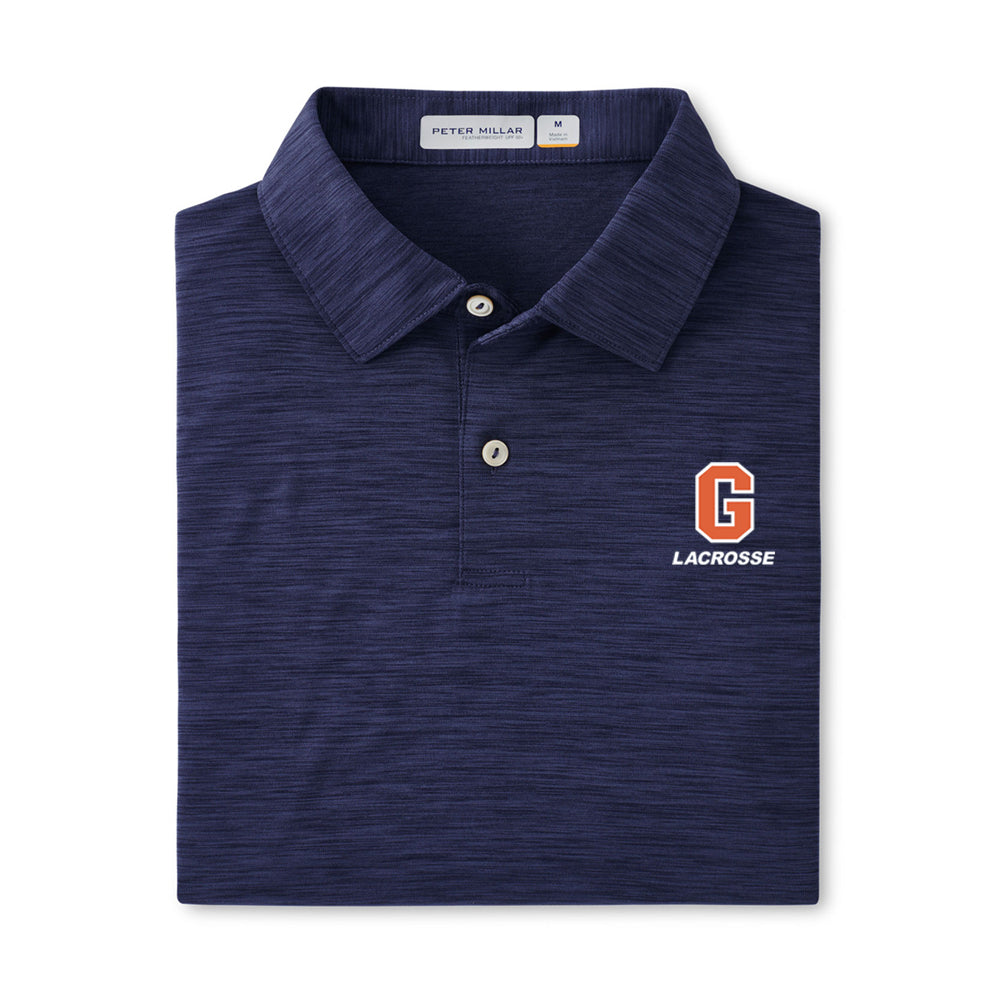Gettysburg Men's Peter Millar Featherweight Melange Performance Polo