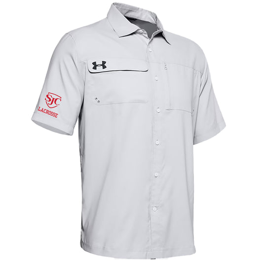 SJC Lacrosse Men's UA Motivator Coach's Button Up Shirt