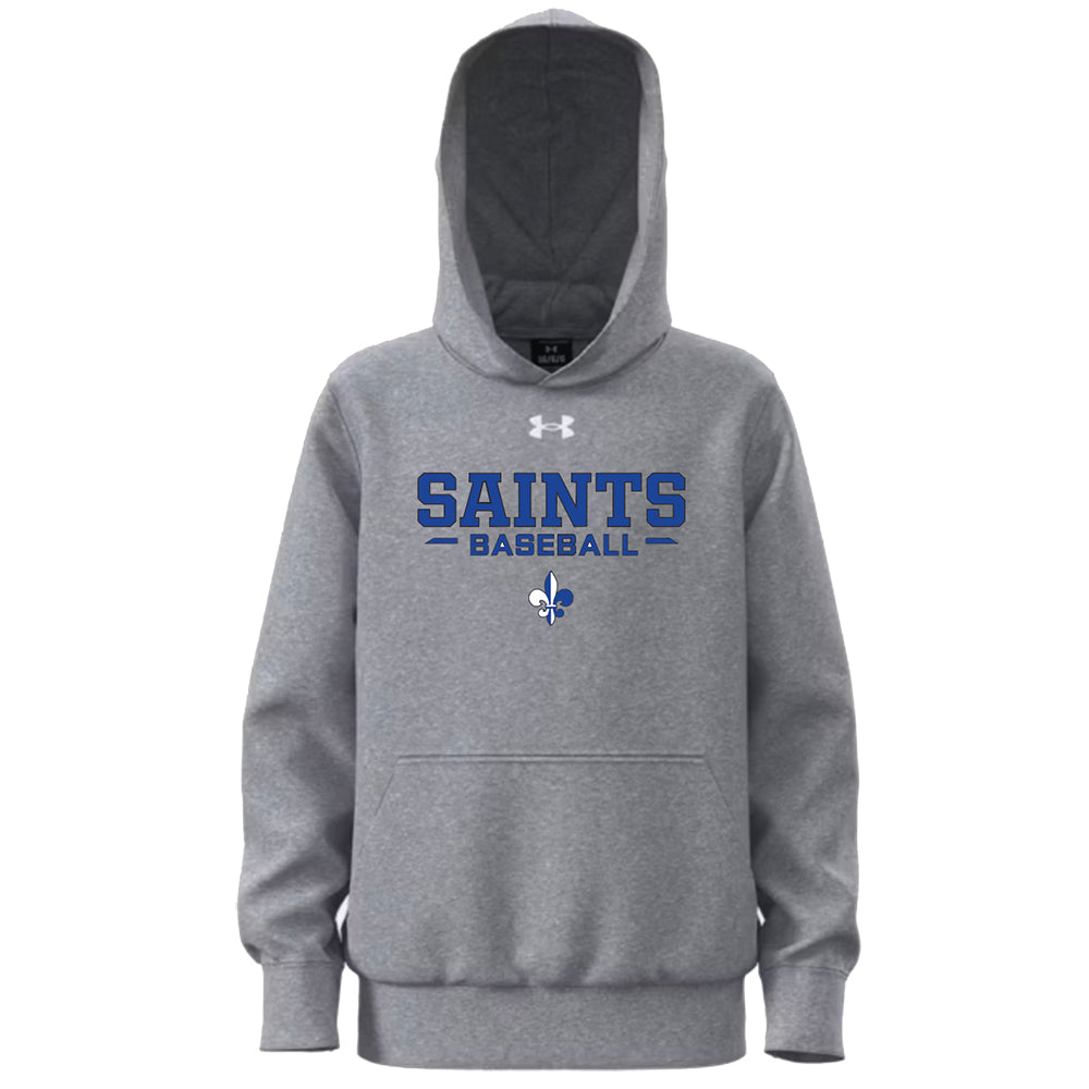 Saints Baseball Under Armour Team Icon Fleece Hoodie (Youth)