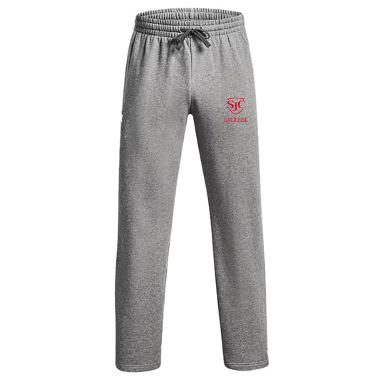 SJC Lacrosse UA Men's Rival Fleece Open Bottom Pant