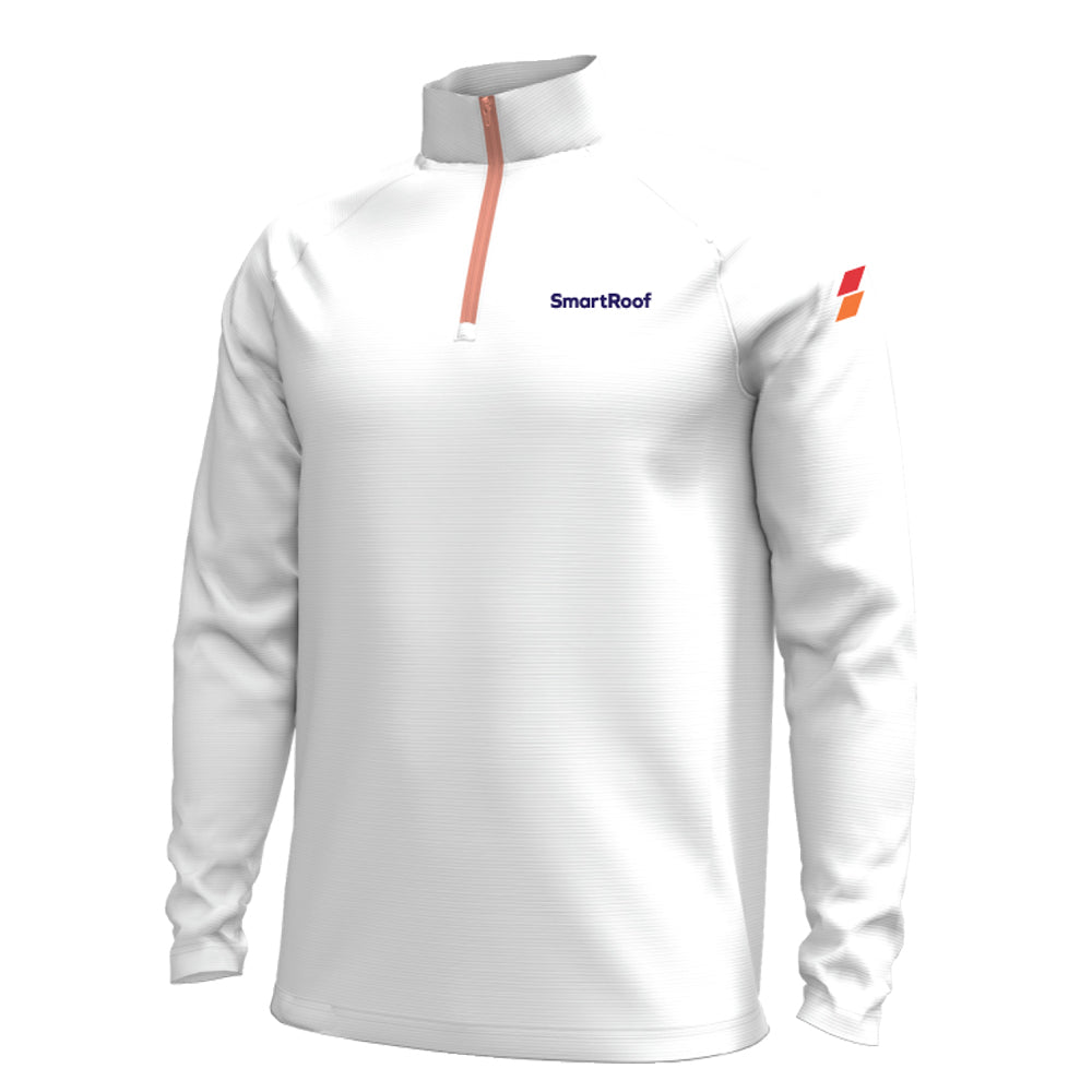 SmartRoof Under Armour Fusion Ottoman 1/4 Zip (White)