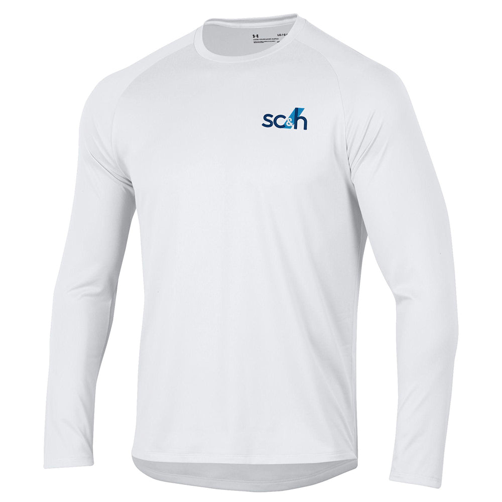 SC&H Mens Under Armour Long Sleeve Tech T-Shirt