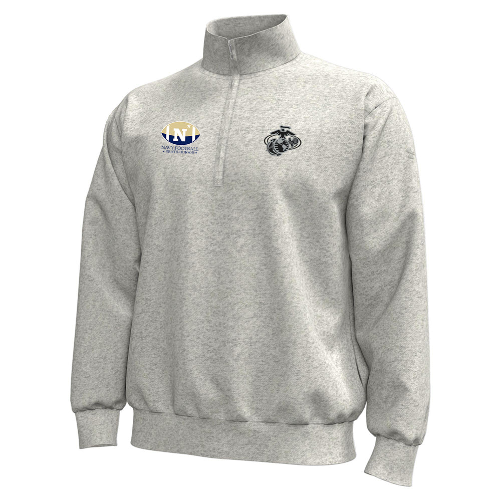 Navy Football Brotherhood Under Armour USMC Icon Quarterzip