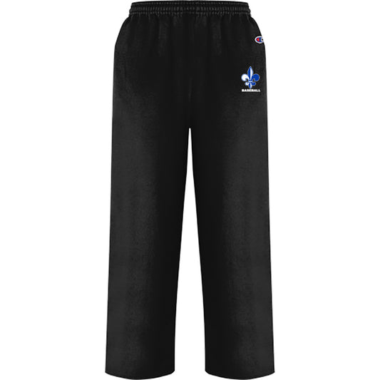 Saints Baseball youth Champion Powerblend® Fleece Open Bottom Pant