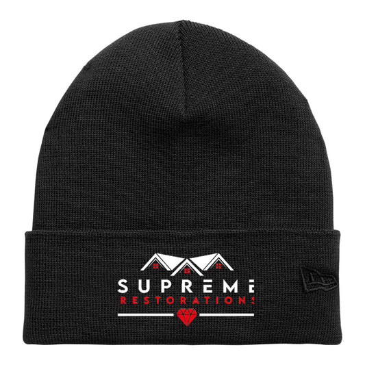 Supreme Restoration New Era® Recycled Cuff Beanie (Black)