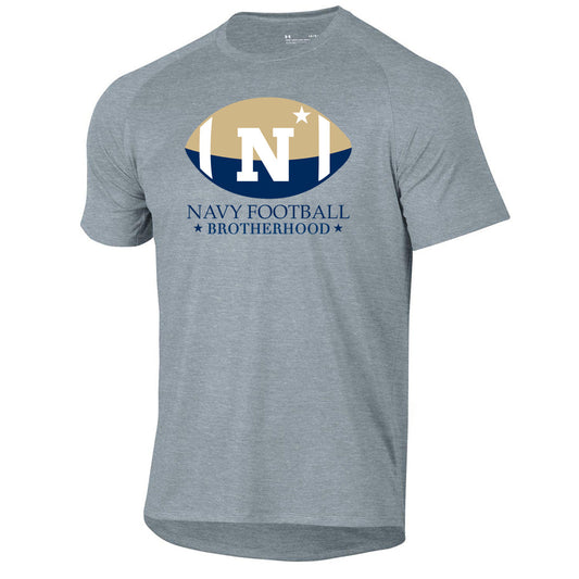Navy Football Brotherhood Under Armour Tech Short Sleeve Tee