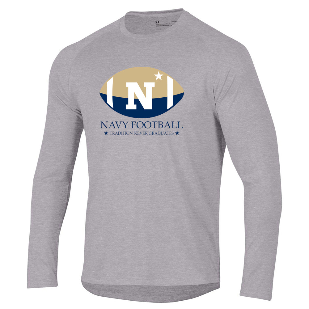 Navy Football Brotherhood Under Armour Tech Long Sleeve Tee