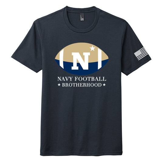 Navy Football Brotherhood District ® Perfect Tri ® Tee